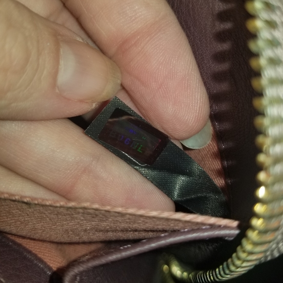 🥰CHLOE 2-Tone Mauve zipper Logo WALLET🥰 - Picture 5 of 5